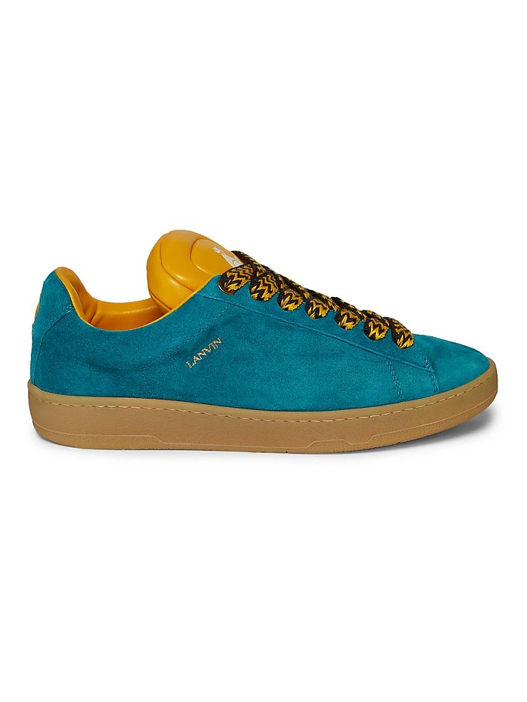 Lanvin Lab x Future Curb Lite Suede Sneakers