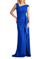 Gathered & Ruffled Gown