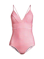 Sconset Gingham One-Piece Swimsuit