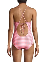 Sconset Gingham One-Piece Swimsuit