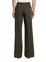 Cotton Flared Pants