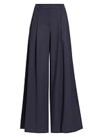 New Didi Wool Wide-Leg Pants