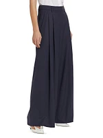 New Didi Wool Wide-Leg Pants