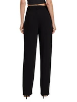 Becca Pleated Wide-Leg Pants