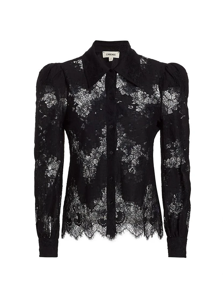 Jenica Floral Lace Blouse