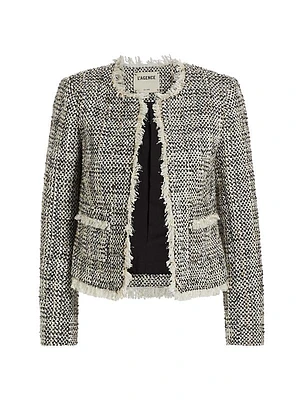 Angelina Metallic Tweed Jacket