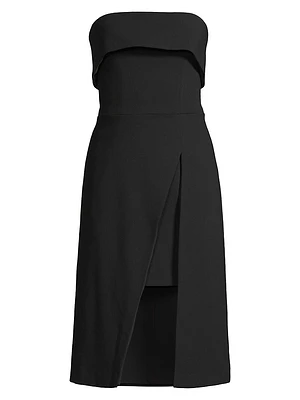 BH Louie Strapless Sheath Dress