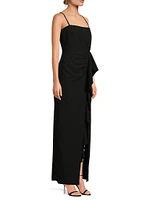 Eve Del Mar Ruffled Gown