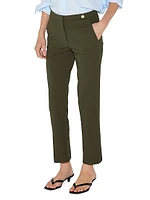 Charlotte Stretch Jersey Cropped Boy Pants