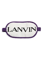 Lanvin x Future Silk Sleep Mask, Pillow, & Slippers Set