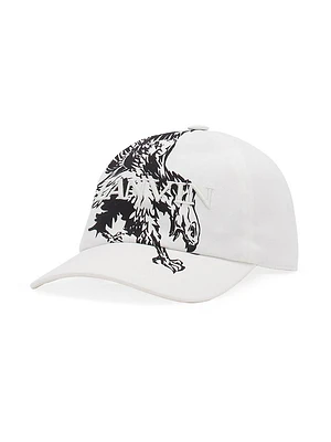 Lanvin x Future Eagle Logo Baseball Cap