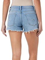 Gemma Mid-Rise Denim Shorts