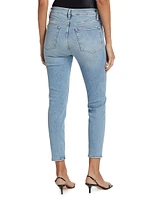 Le High Skinny Cropped Jeans