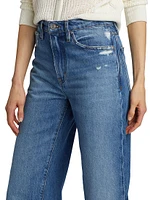 The Relaxed Straight Mid-Rise Jeans