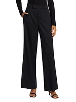 Wool-Blend Pajama Trousers