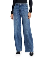 Daphne Stretch Straight-Leg Jeans