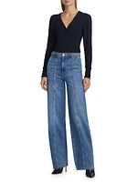 Daphne Stretch Straight-Leg Jeans