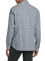 COLLECTION Plaid Long-Sleeve Woven Shirt