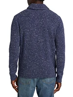 COLLECTION Donegal Shawl Collar Sweater