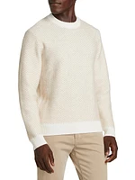 COLLECTION Seed Stitch Crewneck Sweater