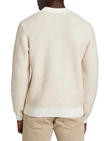 COLLECTION Seed Stitch Crewneck Sweater