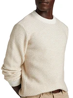 COLLECTION Seed Stitch Crewneck Sweater