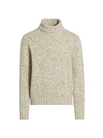 COLLECTION Melange Turtleneck Sweater