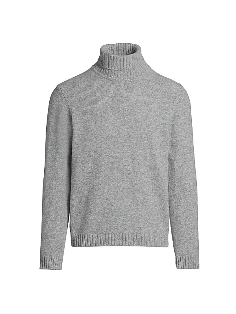 COLLECTION Melange Long-Sleeve Turtleneck