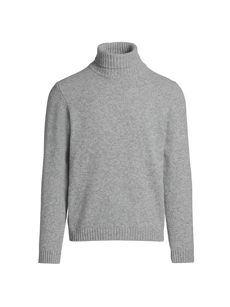 COLLECTION Melange Long-Sleeve Turtleneck