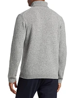 COLLECTION Melange Long-Sleeve Turtleneck