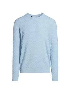 COLLECTION Box Stitch Crewneck Sweater