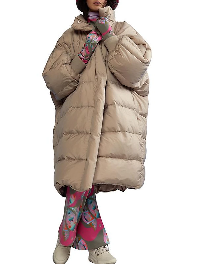 Oversized Down Puffer Coat