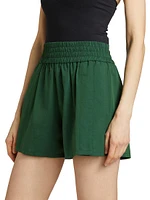 Sunday Scaries Darliston Cotton-Silk Shorts