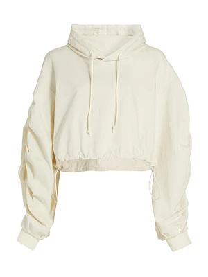 Sunday Scaries Sanguinetti Crop Hoodie