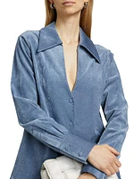 Sunday Scaries St. Elizabeth Cotton-Blend Twill Long-Sleeve Shirt