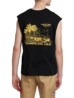 Queen Of The Coast Landscape Muscle T-Shirt