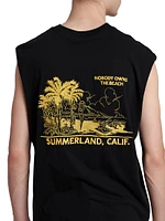 Queen Of The Coast Landscape Muscle T-Shirt