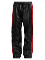 Queen Of The Coast Leather Track Pants