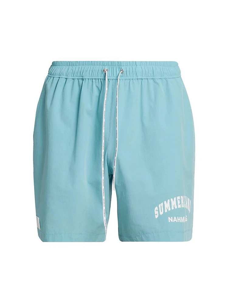 Queen Of The Coast Summerland Swim Trunks