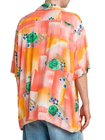 Boxy Hawaiian Shirt