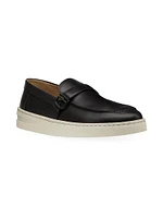 Hamptons Leather Buckle Loafers