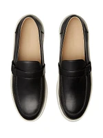 Hamptons Leather Buckle Loafers