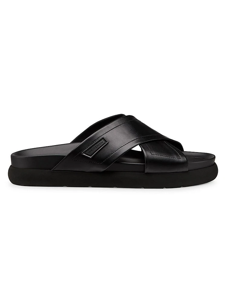 SW Flex Leather Sport Slides