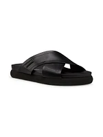 SW Flex Leather Sport Slides