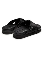 SW Flex Leather Sport Slides