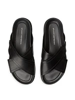 SW Flex Leather Sport Slides