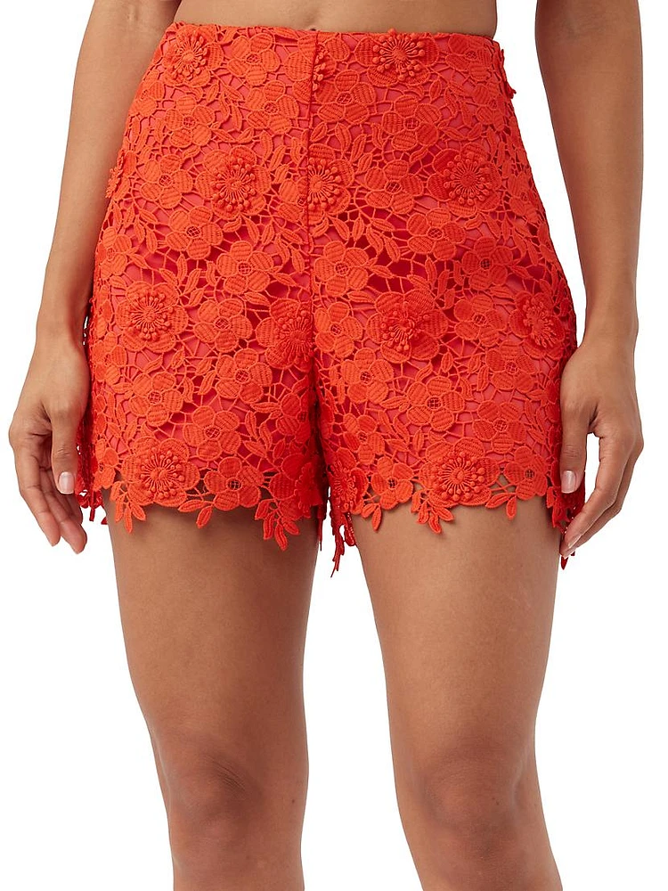 Brightness Lace Shorts