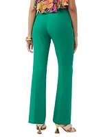 Boynton High-Rise Stretch Flared Pants