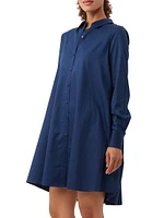 Tulla Satten Cotton Shirtdress