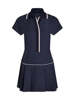 Darien Contrast Tennis Minidress